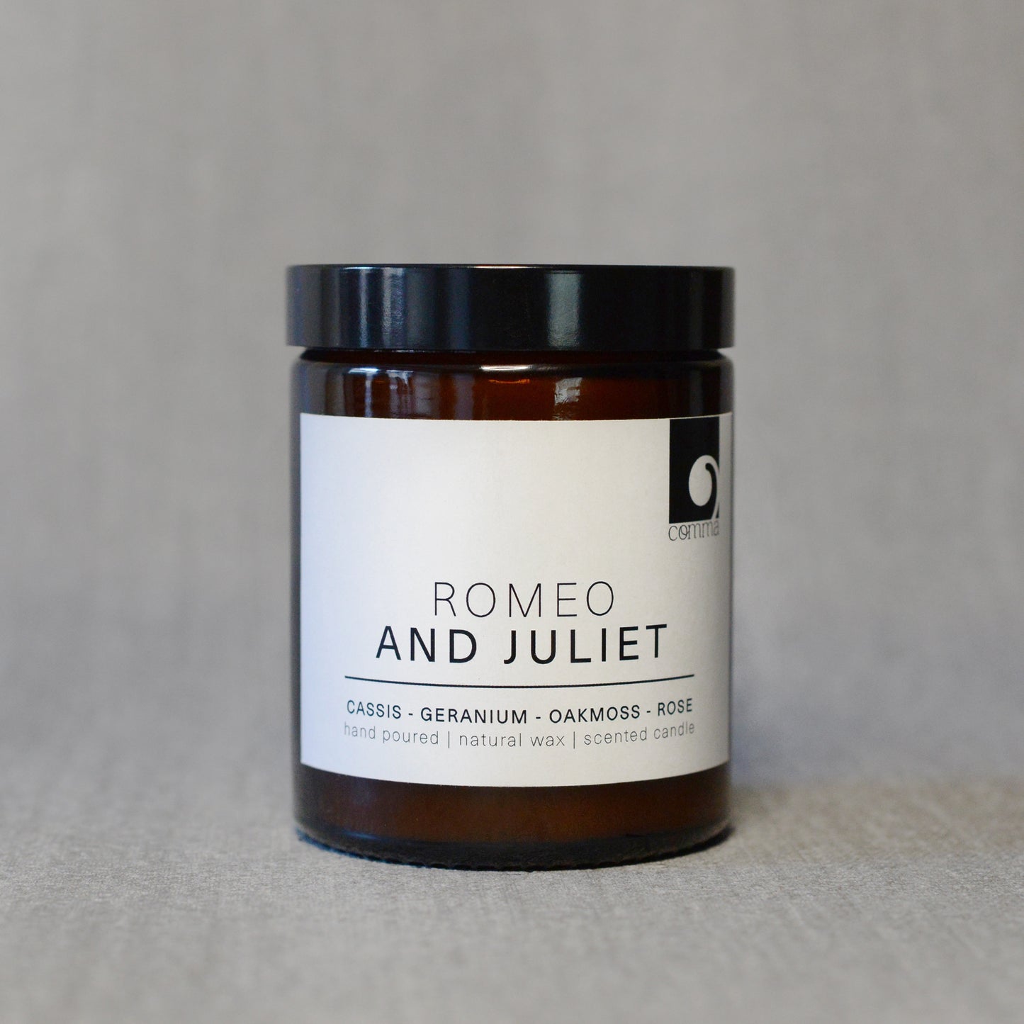 Romeo and Juliet - Shakespeare Book Themed Candle