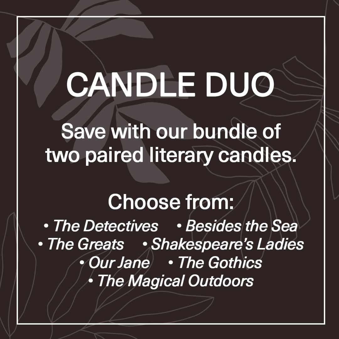 Candle Bundle - Two Paired Literary Candles