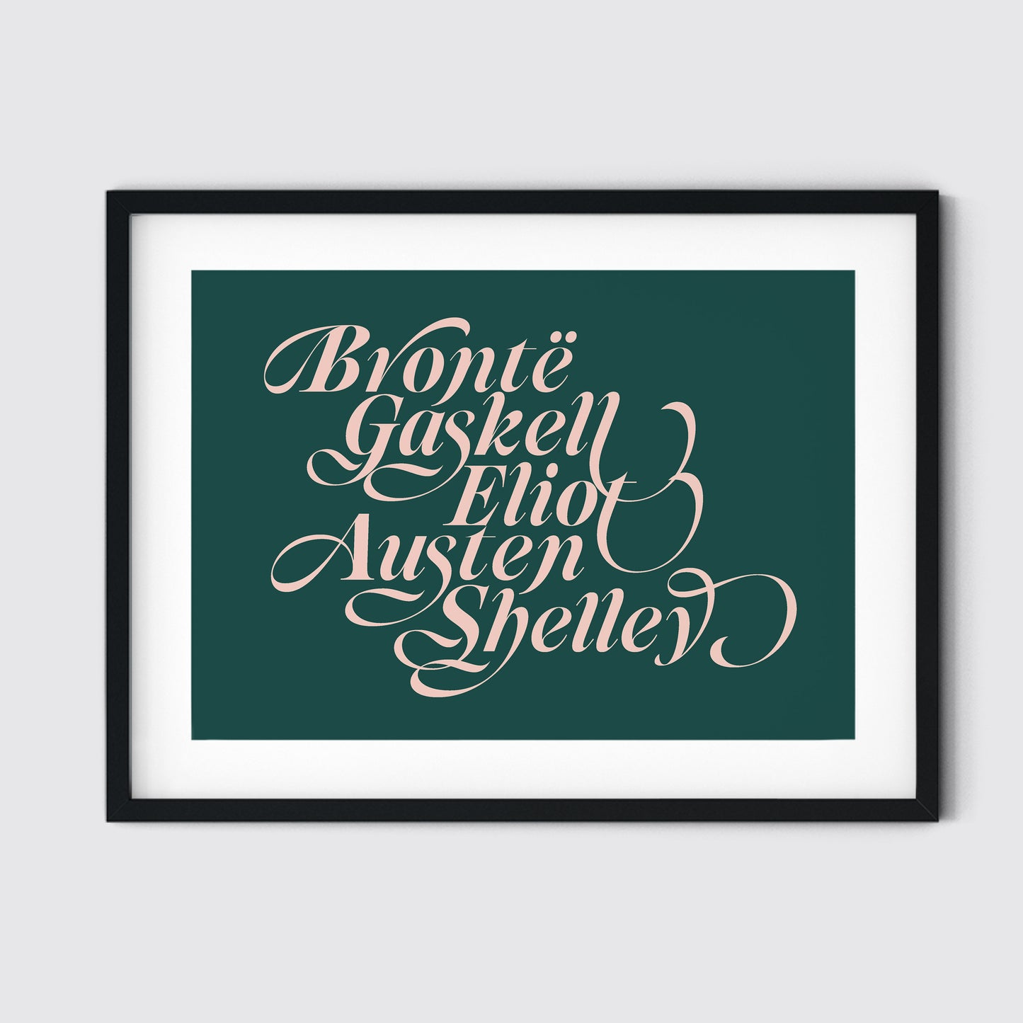 Female Victorian Writers Art Print