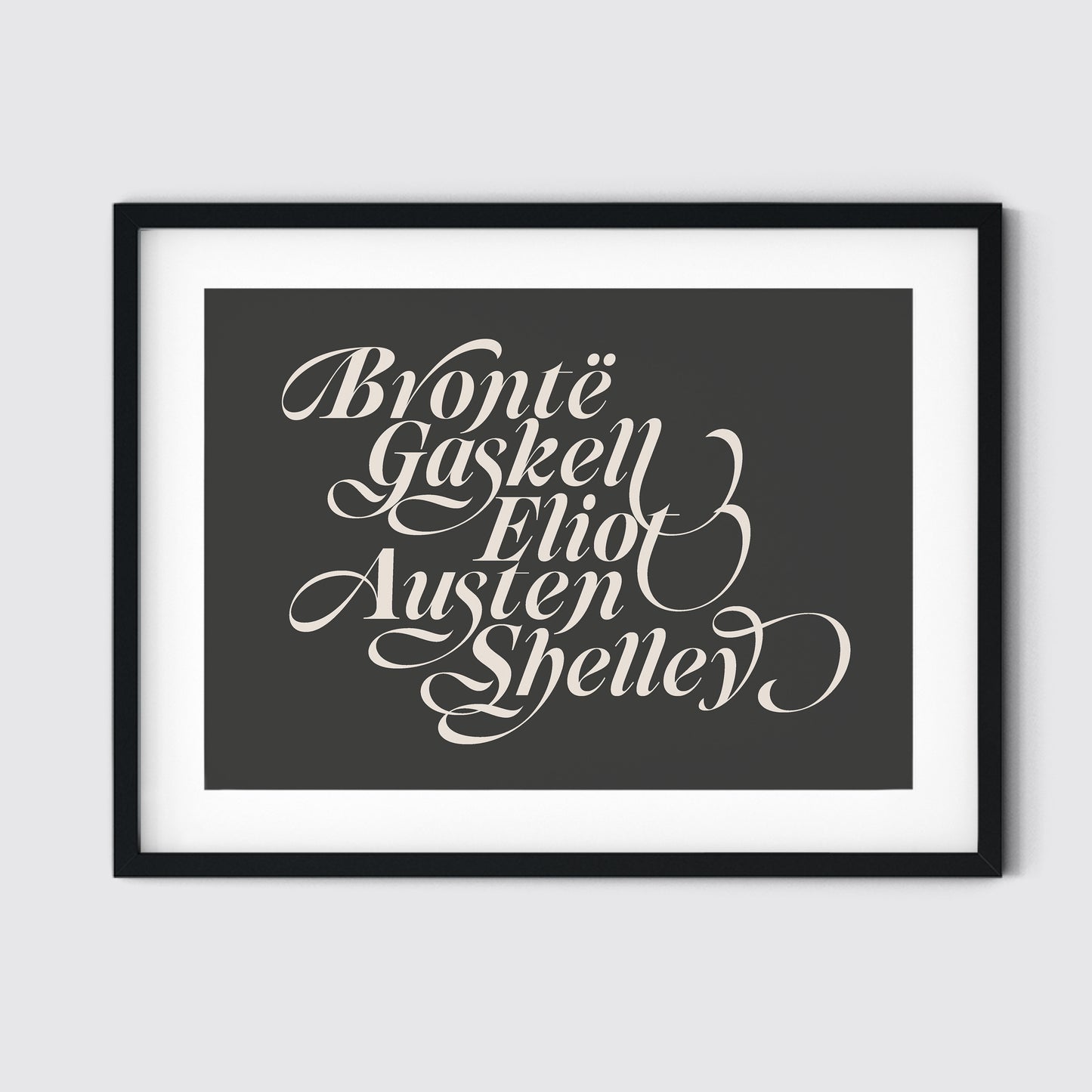 Female Victorian Writers Art Print