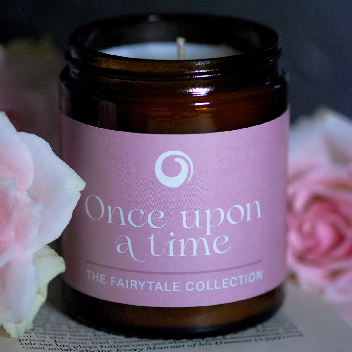 Once Upon A Time - Fairytale Bookish Candle