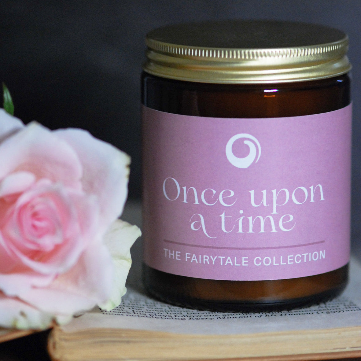 Once Upon A Time - Fairytale Bookish Candle