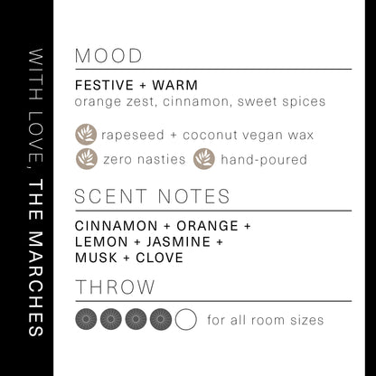 With Love, The Marches - Little Women Inspired Book Candle