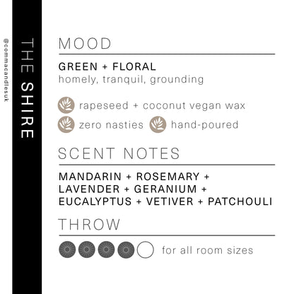 The Shire - Book Themed Candle