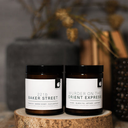 Candle Bundle - Two Paired Literary Candles